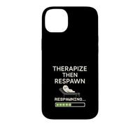 Carcasa para iPhone 14 Plus Terapeuta Gamer Controlador Emocional Jugador Salud Mental Diversión
