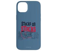 Carcasa para iPhone 14 Plus The Flintstones Fred Barney Stacks on Stacks