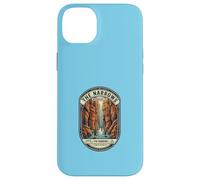 Carcasa para iPhone 14 Plus The Narrows Zion National Park Stream Senderismo Insignia