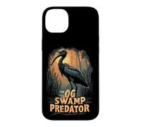 Carcasa para iPhone 14 Plus The OG Swamp Predator - Garza Nocturna de Corona Negra