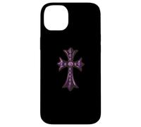 Carcasa para iPhone 14 Plus The Pave Diamonds Amethyst Cross