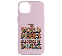 Carcasa para iPhone 14 Plus The World Needs All Kinds of Minds Puzzle Autism Awareness
