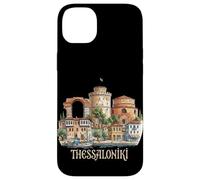 Carcasa para iPhone 14 Plus Thessaloniki Grecia Travel Souvenir City Landmark Gift