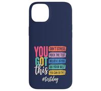 Carcasa para iPhone 14 Plus Tienes Esto No te estreses Rock The Test Day