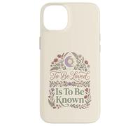 Carcasa para iPhone 14 Plus To Be Loved Is To Be Known Retro Vintage Love Cita 1
