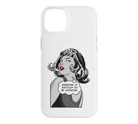 Carcasa para iPhone 14 Plus Todo el Mundo Tiene Derecho a mi opinión Sarcástica Pop Art Girl