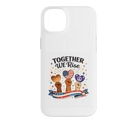 Carcasa para iPhone 14 Plus Together We Rise Unity Diversity - Gráfico Inspirador