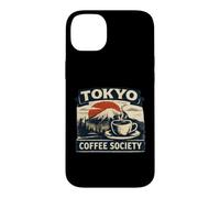 Carcasa para iPhone 14 Plus Tokyo Coffee Club Café Japonés Amante Café Retro