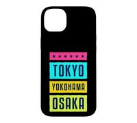 Carcasa para iPhone 14 Plus Tokyo Yokohama Osaka Japan Novelty Graphic Cool Designs