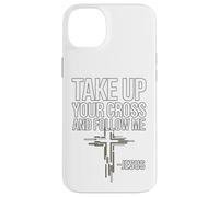 Carcasa para iPhone 14 Plus Toma tu Cruz y sígueme: Jesús