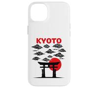Carcasa para iPhone 14 Plus Torii Gate Sunrise Kioto Nubes Edición de Fans de Viaje