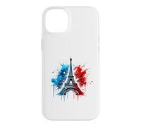 Carcasa para iPhone 14 Plus Torre Eiffel: Icono de París Revisitado en Clave Street Art