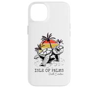 Carcasa para iPhone 14 Plus Tortuga Boba Retro de Isle of Palms Sea Turtle Preservation, Carolina del Sur