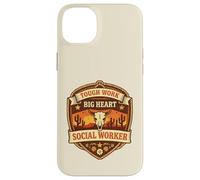 Carcasa para iPhone 14 Plus Trabajador Social/Apreciación del Trabajo Social Country Western