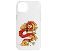 Carcasa para iPhone 14 Plus Traditional Zodiac Lucky Red Oriental Chinese Dragon