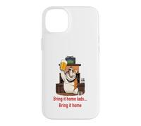 Carcasa para iPhone 14 Plus Tráelo a casa Muchachos fútbol Bebiendo Cerveza