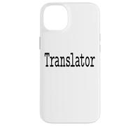 Carcasa para iPhone 14 Plus Translator Translation | Classic Typewriter Font