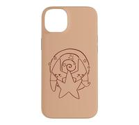 Carcasa para iPhone 14 Plus Trío de Estrellas Bailando en la Galaxia Y2K 90s