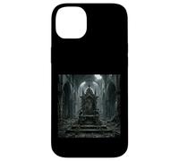 Carcasa para iPhone 14 Plus Trono Gótico Arruinado Fantasía Oscuro Diseño Catedral