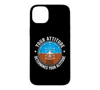Carcasa para iPhone 14 Plus Tu Actitud determina tu altitud - Decir Motivacional