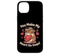 Carcasa para iPhone 14 Plus Tú Haces Que mi corazón se Vaya, Coqui, Linda Cita de Amor Boricua y Coqui