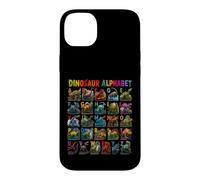 Carcasa para iPhone 14 Plus Types of Dinosaurs Alphabet ABC A-Z Dino Lover Kids Boys