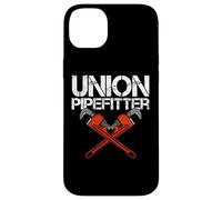 Carcasa para iPhone 14 Plus Union Pipefitter Plomero Plomería Journeyman Steamfitter