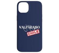 Carcasa para iPhone 14 Plus Valparaiso Chile Arte Vintage - Recuerdo de Viaje Sudamérica