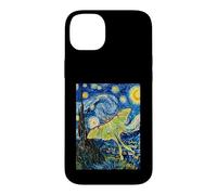 Carcasa para iPhone 14 Plus Van Gogh Noche Estrellada Luna Polilla Pintura Arte