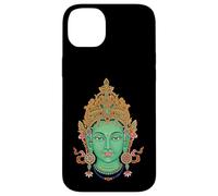 Carcasa para iPhone 14 Plus Verde Tara Vajrayana Budismo Tibetano Diosa Budista