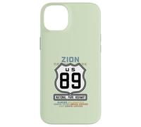 Carcasa para iPhone 14 Plus Viaje al Parque Nacional Zion US Highway 89 Lista de Deseos Ver Volver