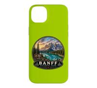 Carcasa para iPhone 14 Plus Viaje de Campamento Natural al Parque Nacional Banff