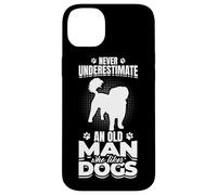 Carcasa para iPhone 14 Plus Viejo al Que le Gustan los Perros Día del Padre