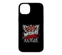 Carcasa para iPhone 14 Plus Vigilantes sobre el ardiente ángel Que Todo lo ve