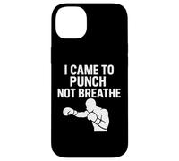 Carcasa para iPhone 14 Plus Vine a Golpear, no Respirar, Humor de Boxeo