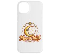 Carcasa para iPhone 14 Plus Vintage Moon Child Celestial Stars Diseño místico