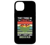 Carcasa para iPhone 14 Plus Vintage Piensan Que Estoy Loco Pero Me Gusta Bravas Lover