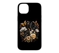 Carcasa para iPhone 14 Plus Vintage Pressed Flowers Butterflies Floral Boho Wildflowers