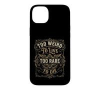 Carcasa para iPhone 14 Plus Vintage Too Weird To Live - Diseño Ornamental Occidental