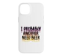 Carcasa para iPhone 14 Plus Visión borrosa Probablemente una Necesidad Beber Cerveza Día del Padre