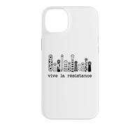 Carcasa para iPhone 14 Plus Vive La Resistance Protest Sign,Resist Cat Paw Womens Rights