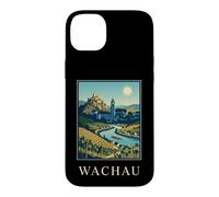 Carcasa para iPhone 14 Plus Wachau Austria Valle del Danubio Arte de Viaje