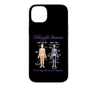 Carcasa para iPhone 14 Plus What You See What I Feel Skeleton Fibromyalgia Awareness