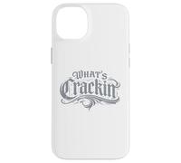Carcasa para iPhone 14 Plus What's Cracking Funny tee Gothic Old English Graffiti Style