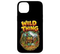 Carcasa para iPhone 14 Plus Wild Thing! Retro Woodsy Owl Give a Hoot Vintage Earth Day