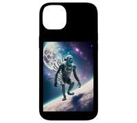 Carcasa para iPhone 14 Plus Wild Wendigo Skinwalker in Space Illustration Graphic Design