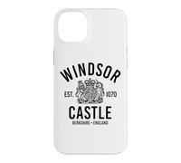 Carcasa para iPhone 14 Plus Windsor Castle EST. 1070 Berkshire Inglaterra Negro Imprimir