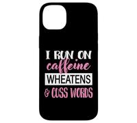 Carcasa para iPhone 14 Plus Womens Caffiene & Words Wheaten Terrier Dog Lover