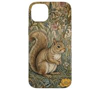 Carcasa para iPhone 14 Plus Woodland Squirrel Cottagecore Estilo Libro de Cuentos