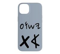 Carcasa para iPhone 14 Plus Yeshua Aleph TAV Jesús Primero Último en Paleo Hebreo (Negro)